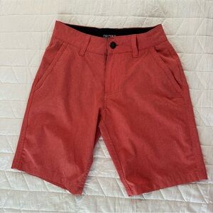 Trunks Red Kids Shorts, Multifunctional, Size 7